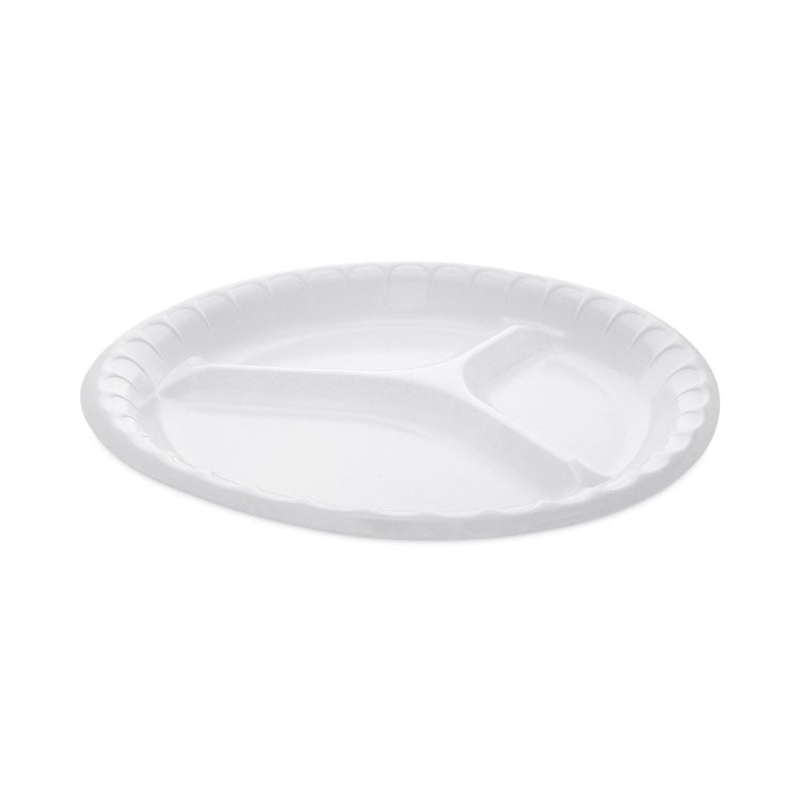 SOLO Non-Vented Cup Lids, Fits 6 oz Cups, 2, 3.5, 4 oz Food Containers, Translucent, 1,000/Carton (DCC6JLNV) Case of 1000