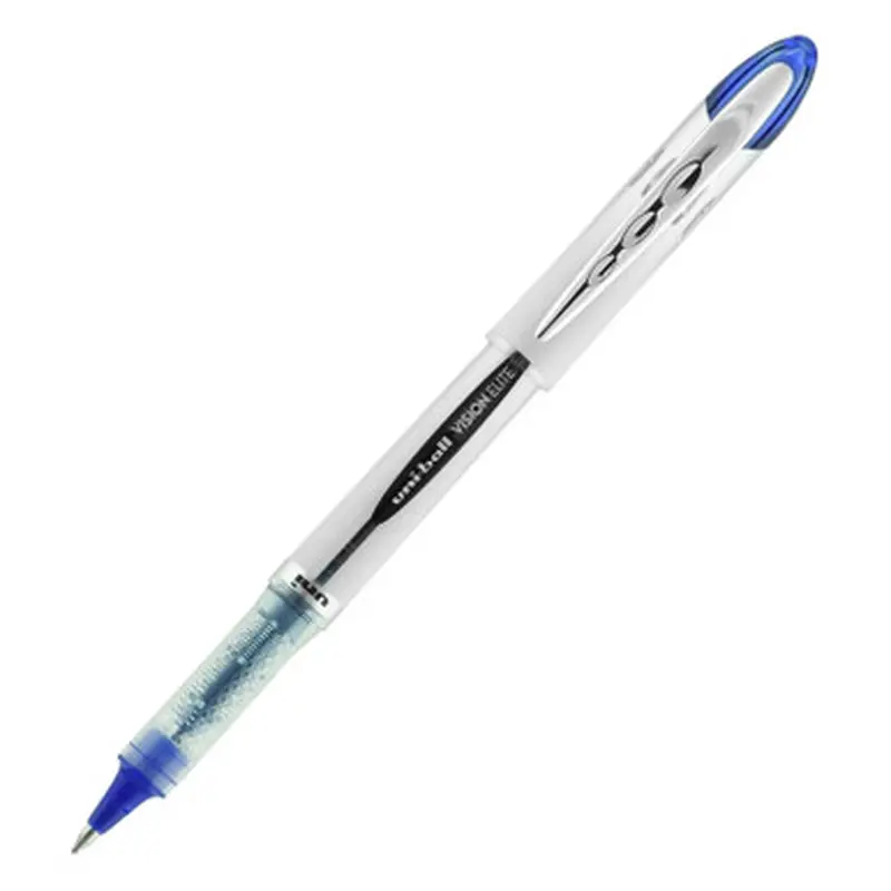 Uniball Vision Elite 69024, Blue Ink, 0.8mm Bold Point Rollerball Pens