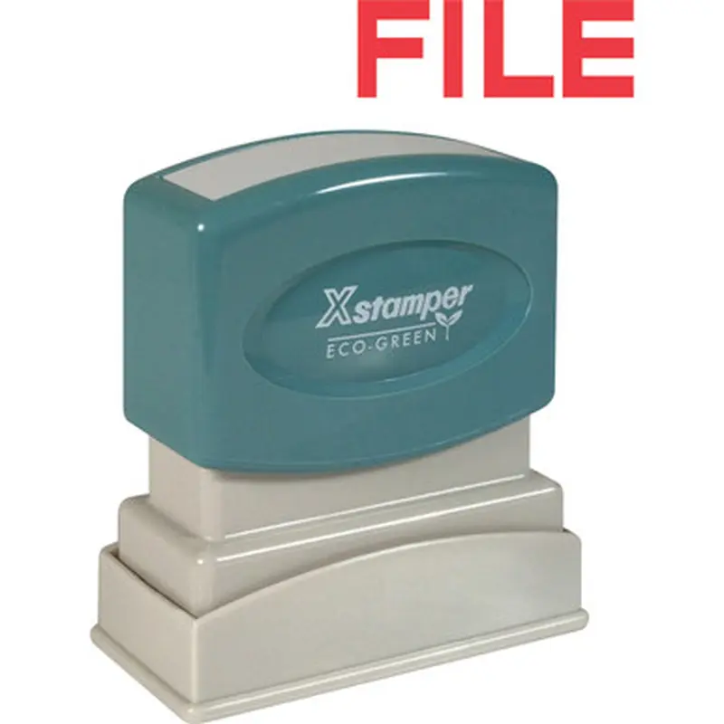 Xstamper 1051 FILE Title Stamp