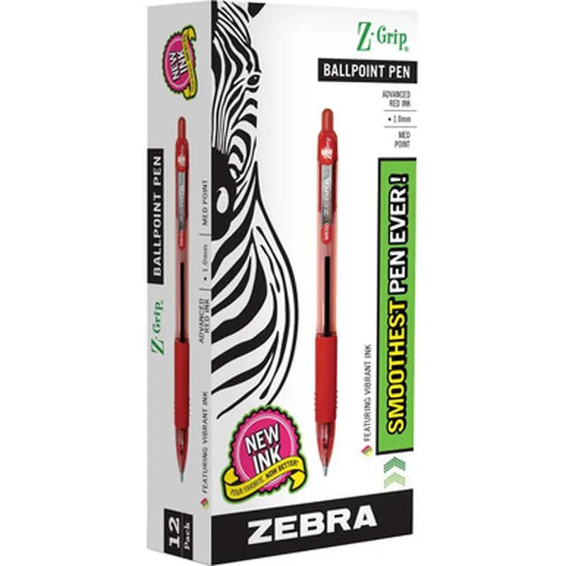 Zebra Pen 22230 Z-Grip Retractable Ballpoint Pens
