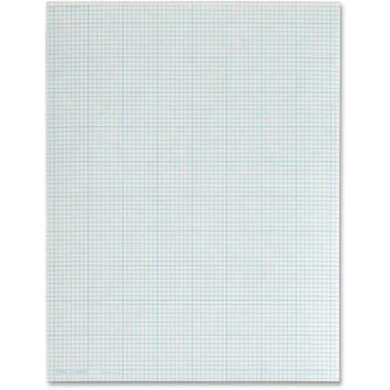 TOPS 35081 Quad Ruling Cross Section Pad - Letter