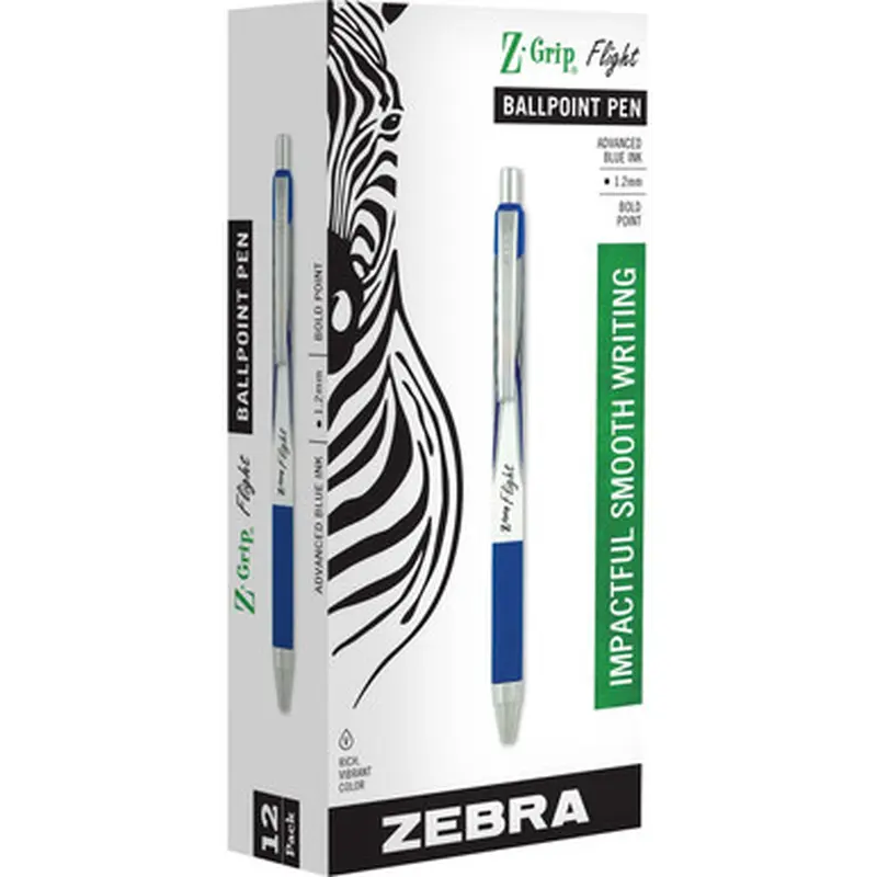 Zebra Pen 21920 Z-Grip Flight Retractable Pens
