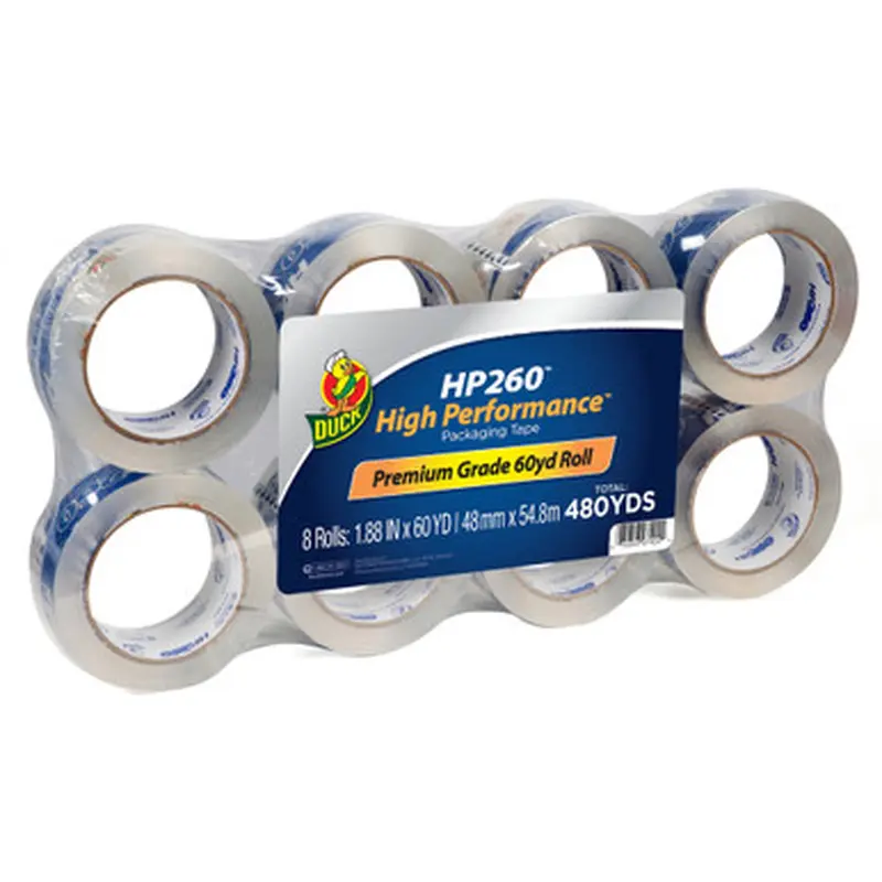 Duck 1067839 HP260 Packaging Tape - 8 Pack