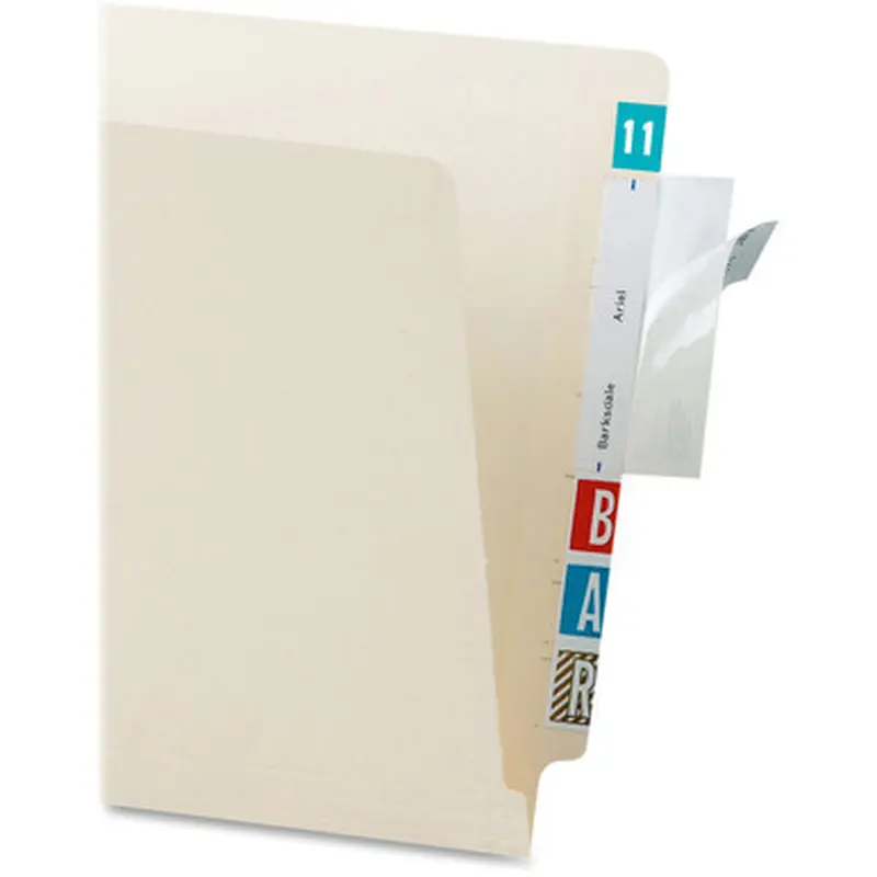Tabbies 58385BX Self-adhesive File Folder Label Protectors