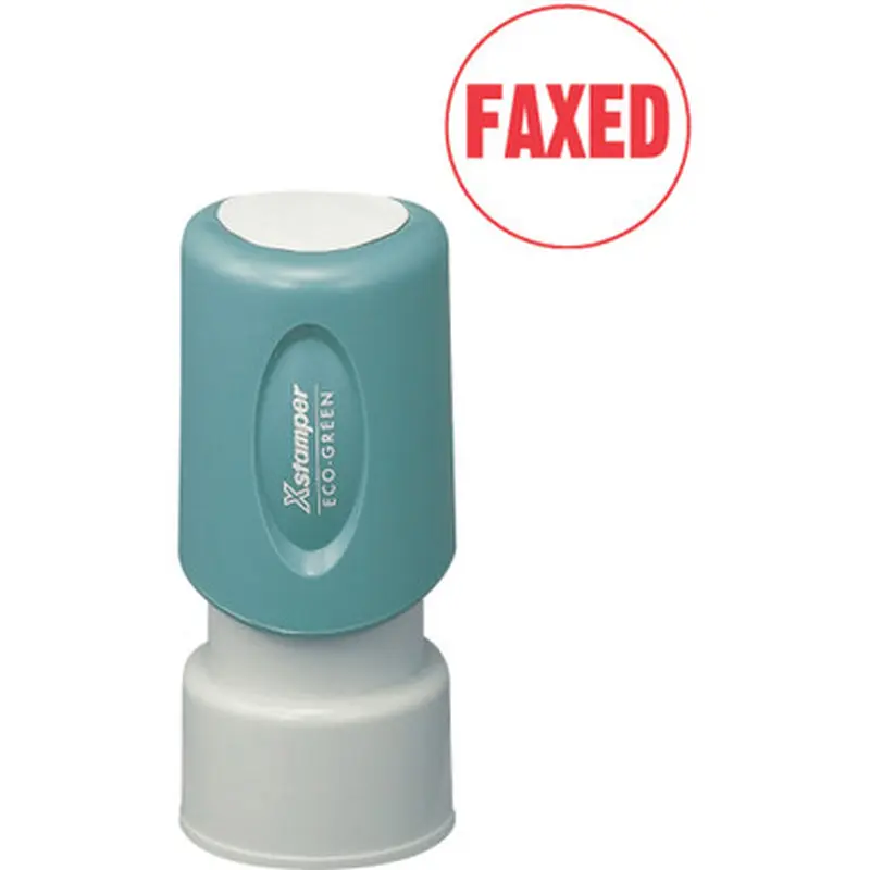 Xstamper 11409 Pre-Inked FAXED Stamp