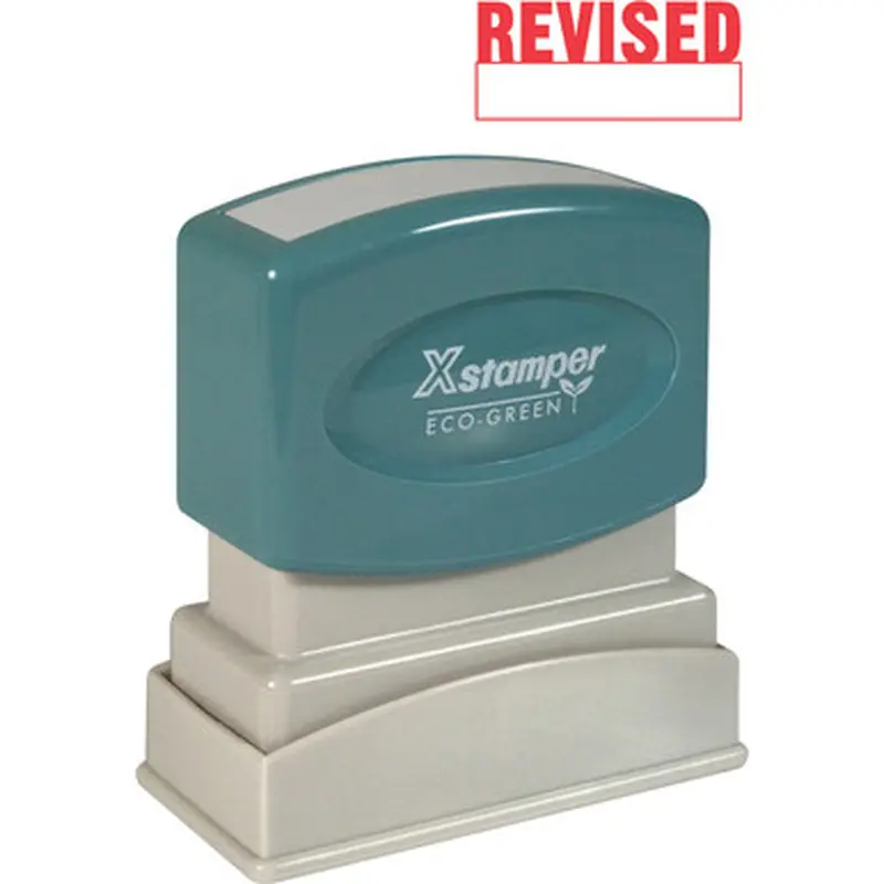 Xstamper 1219 REVISED Title Stamp