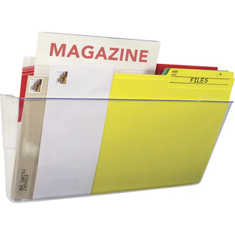 Storex 70213U06C Stacking Wall Pocket