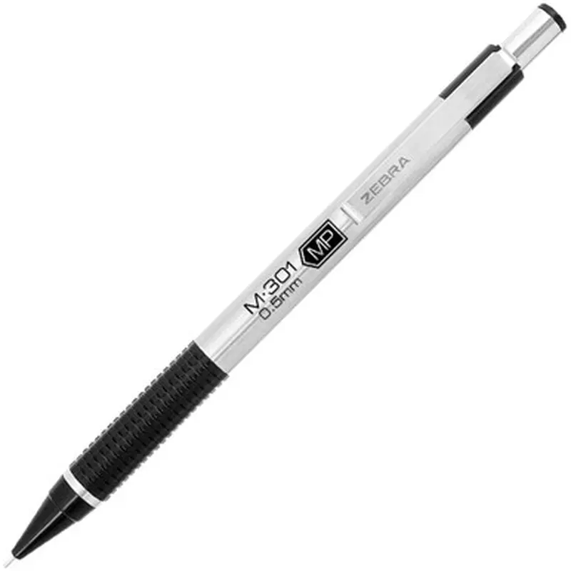 Zebra M-301 0.5mm 54010 Stainless Steel Mechanical Pencil