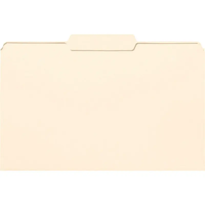 Smead 15332 File Folders with Single-Ply Tab