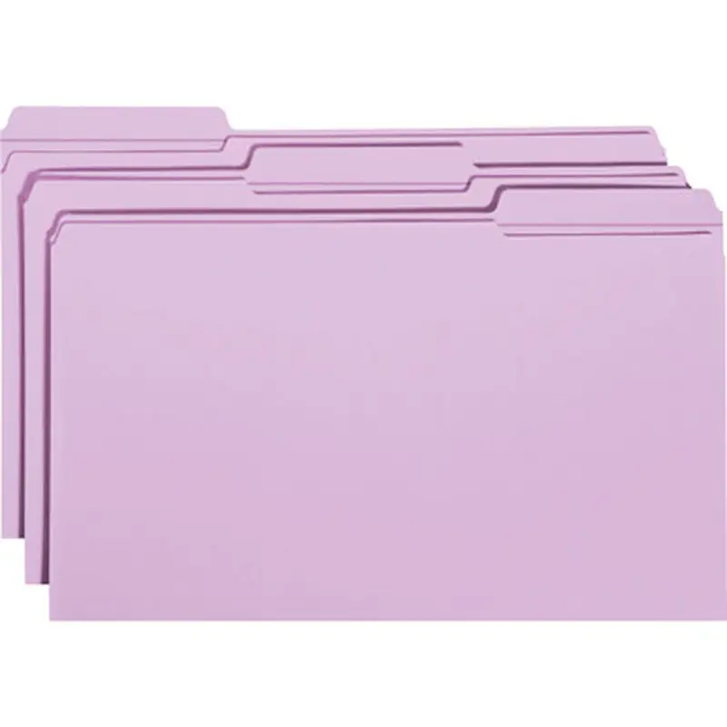 Smead 17434 File Folders with Reinforced Tab