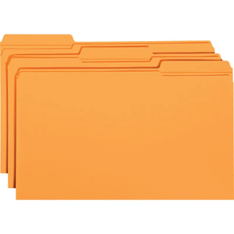 Smead 17534 File Folders with Reinforced Tab