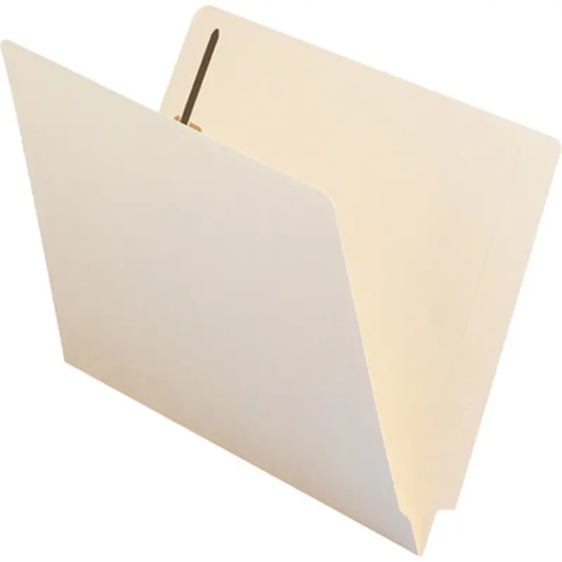 Smead 34115 Fastener File Folders with Shelf-Master Reinforced Tab
