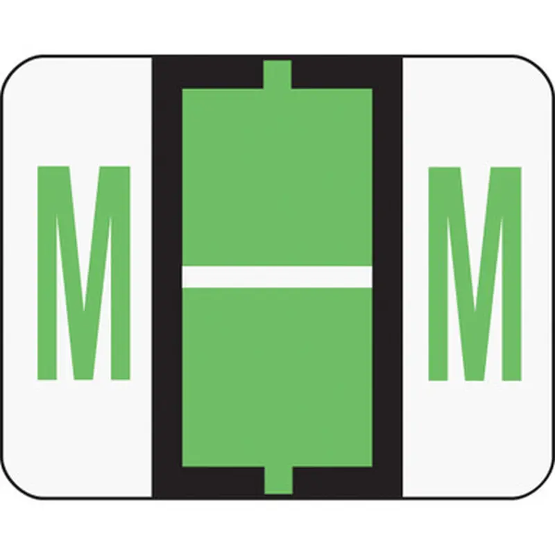 Smead 67083 BCCR Bar-Style Color-Coded Labels