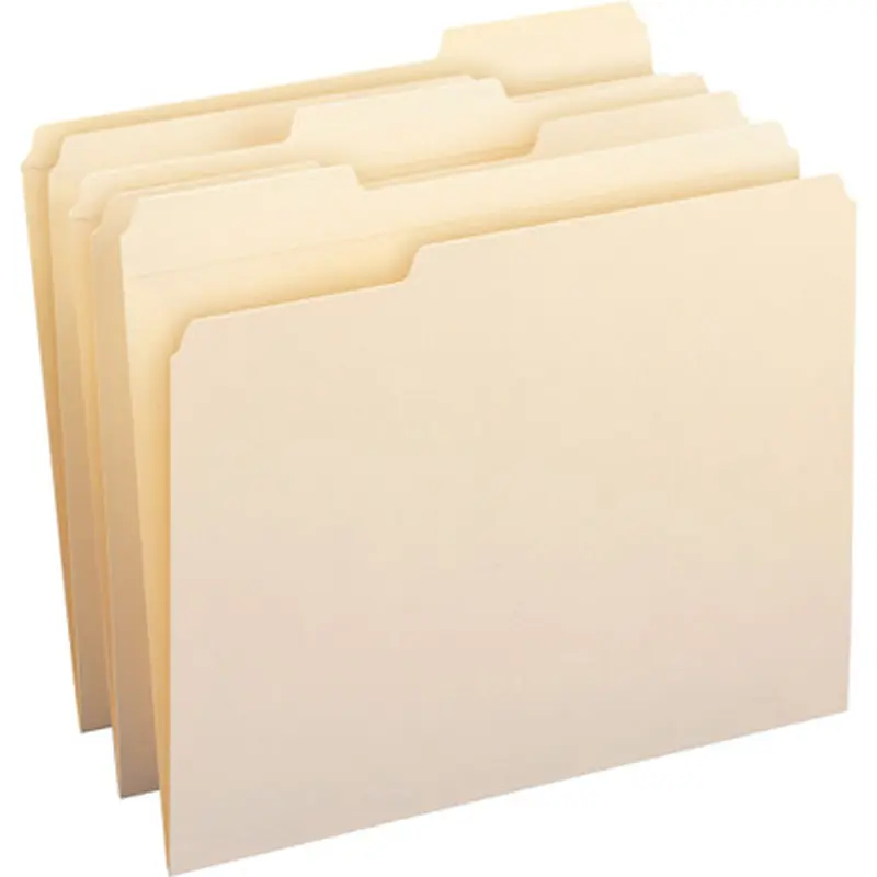 Smead 10347 100% Recycled Folders with Reinforced Tab