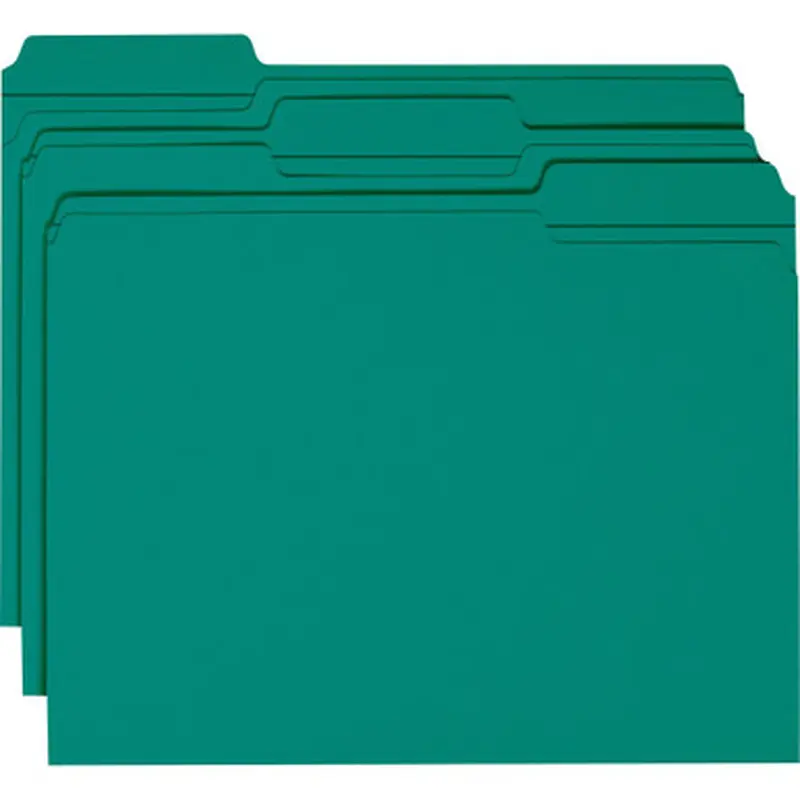 Smead 13134 File Folders with Reinforced Tab