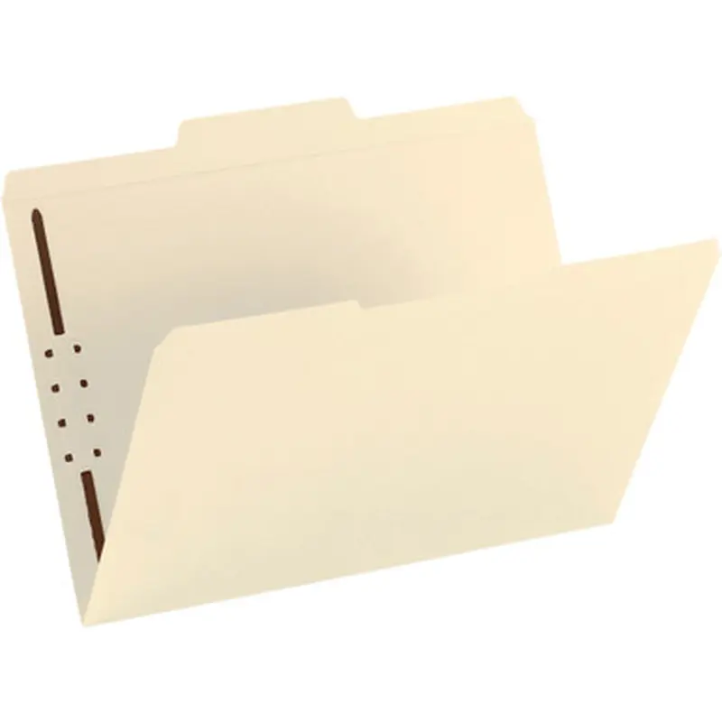 Smead 14534 Fastener File Folders with Reinforced Tabs