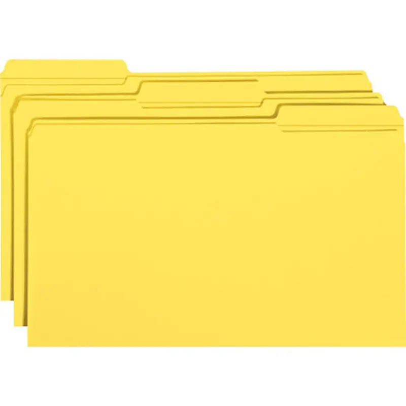 Smead 17934 File Folders with Reinforced Tab