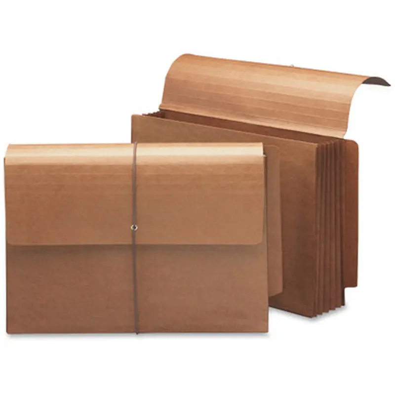 Smead 71148 End Tab Wallets with Flap and Cord Closure