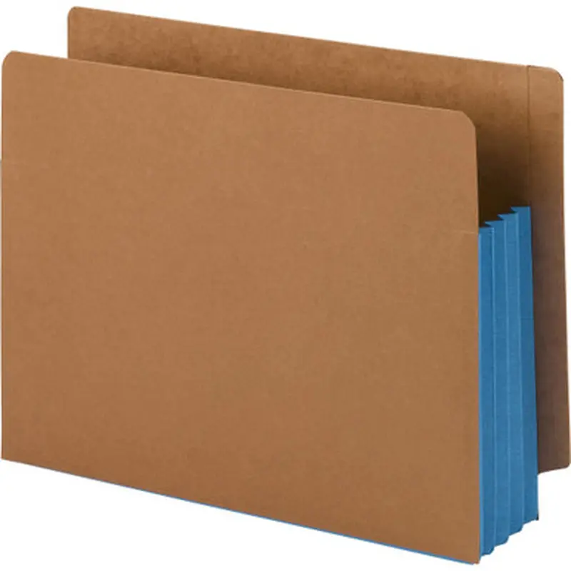 Smead 73679 Extra-wide File Pockets - Reinforced Straight-Cut Tab