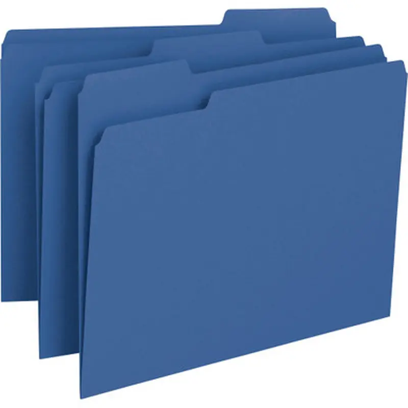 Smead 13193 File Folders with Single-Ply Tab