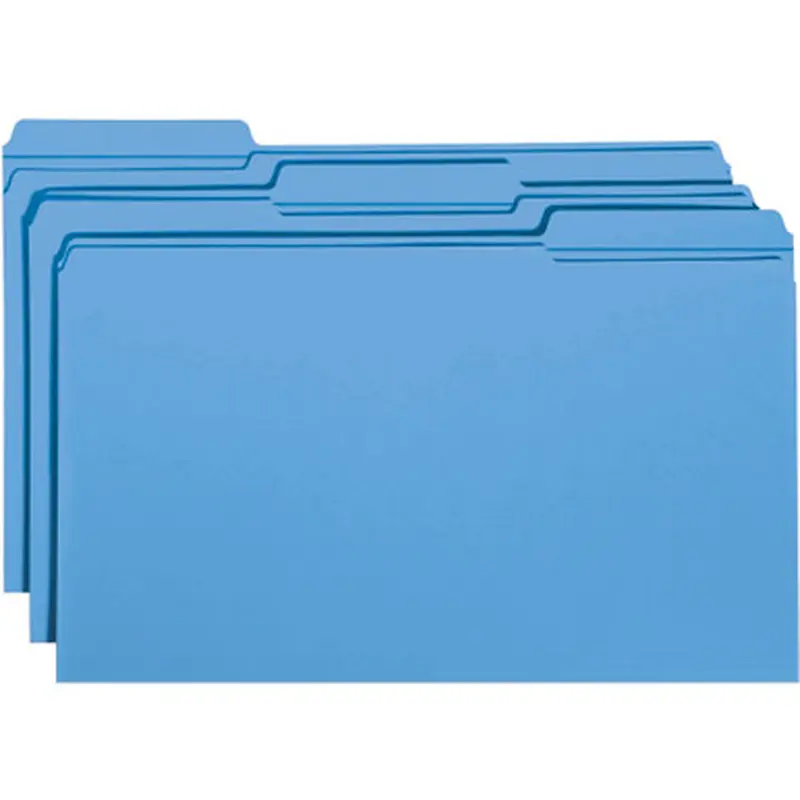 Smead 17034 File Folders with Reinforced Tab