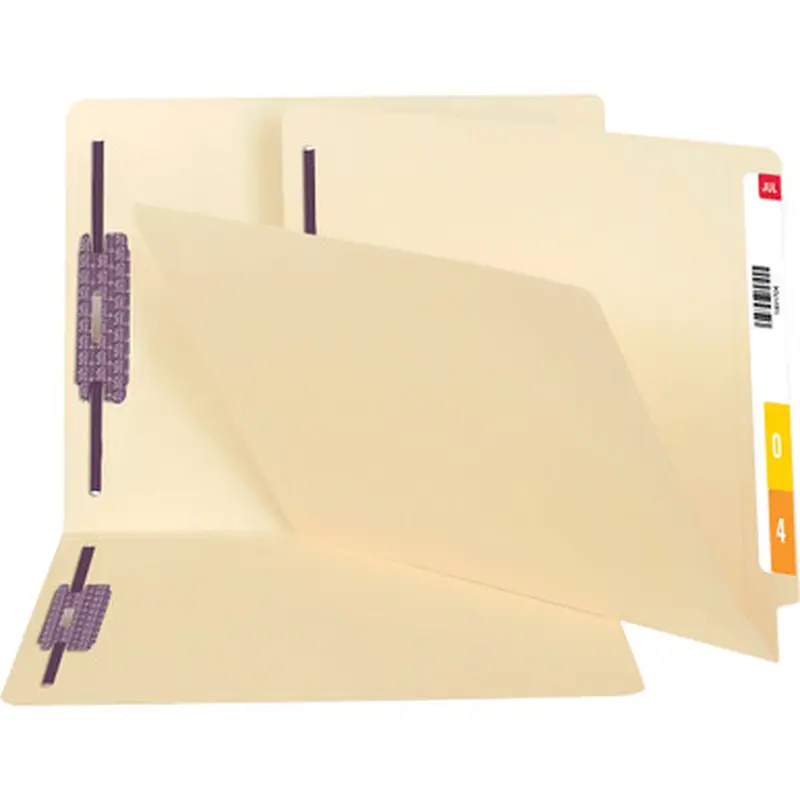 Smead 34117 End Tab File Folder with SafeSHIELD Fastener and Shelf-Master Reinforced Tab
