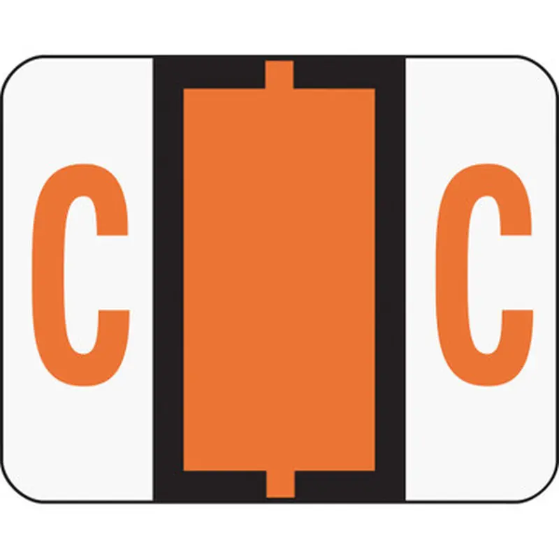 Smead 67073 BCCR Bar-Style Color-Coded Labels