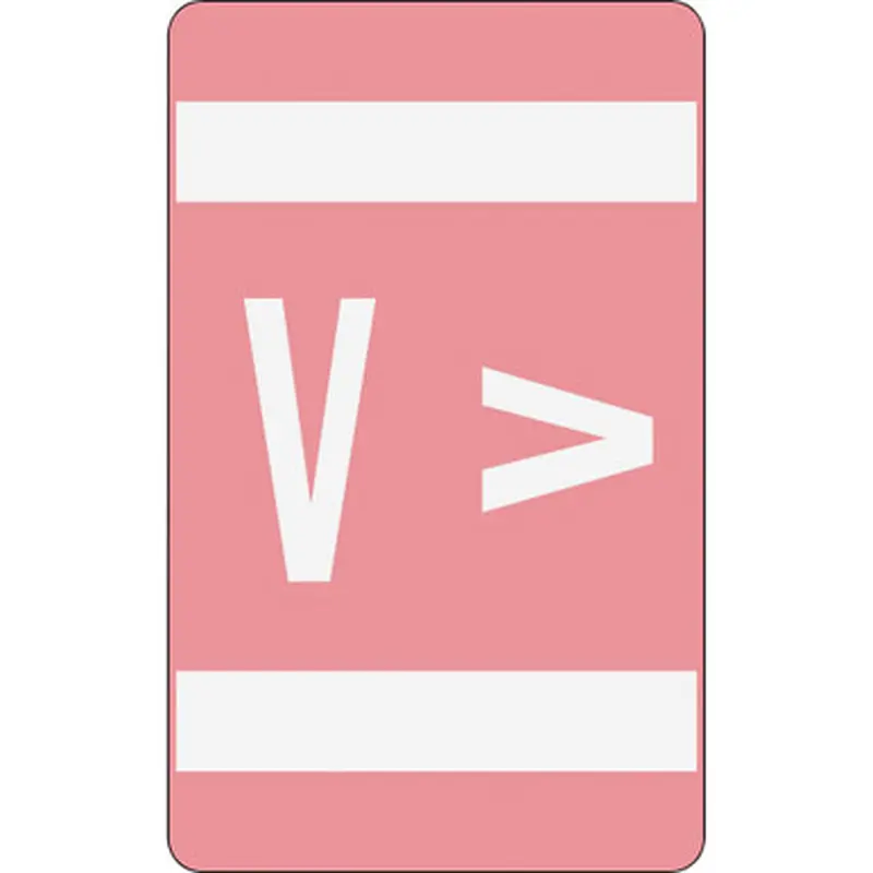 Smead 67192 AlphaZ ACCS Color-Coded Labels