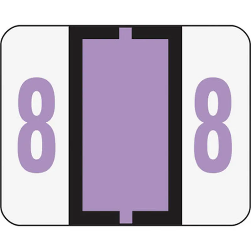 Smead 67378 BCCRN Bar-Style Color-Coded Labels