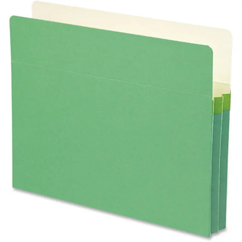 Smead 73216 File Pockets - Straight-Cut Tab
