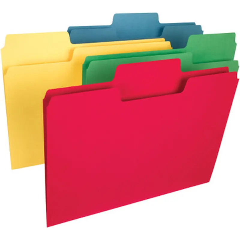 Smead 10410 SuperTab Heavyweight File Folders