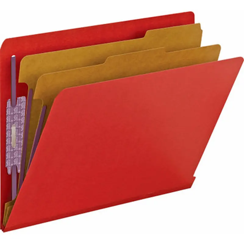 Smead 26783 End Tab 2-Div Classification Folders