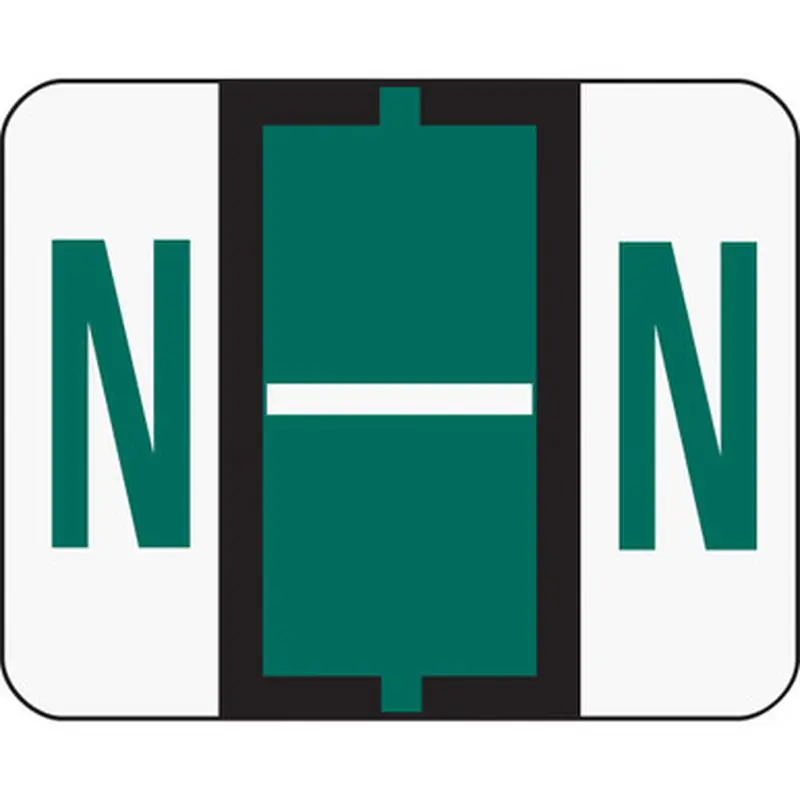 Smead 67084 BCCR Bar-Style Color-Coded Labels