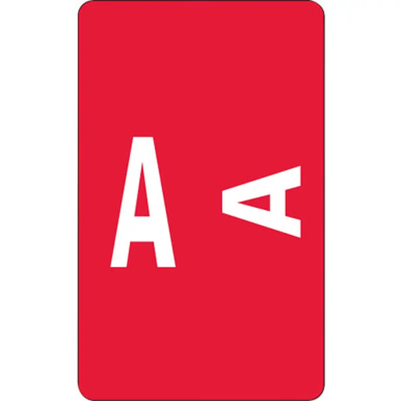 Smead 67171 AlphaZ ACCS Color-Coded Labels