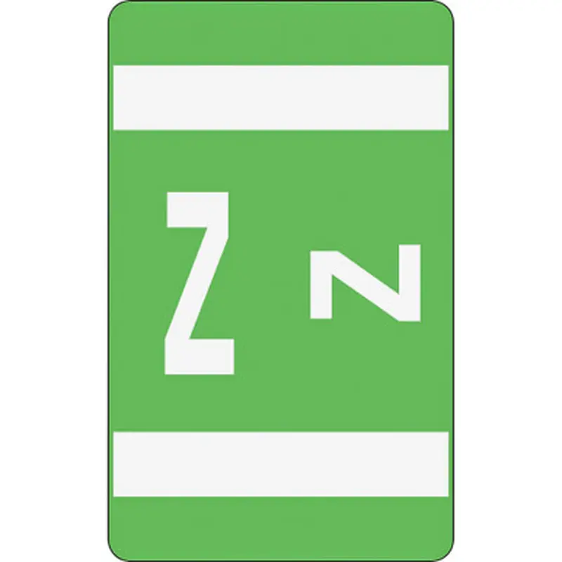 Smead 67196 AlphaZ ACCS Color-Coded Labels