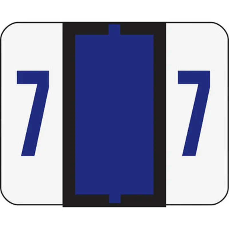 Smead 67377 BCCRN Bar-Style Color-Coded Labels