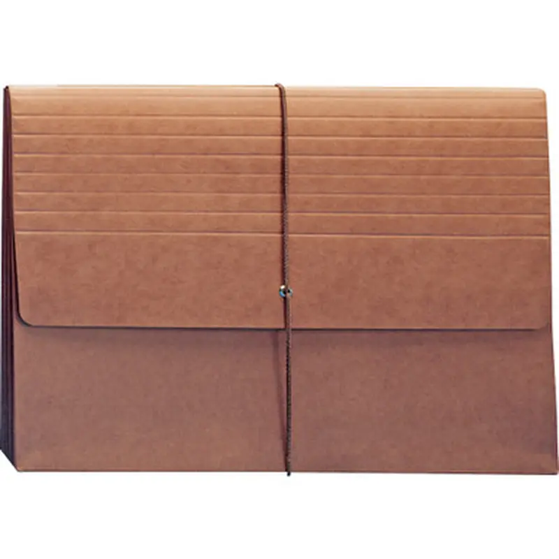 Smead 71186 Extra-Wide Expanding Wallets with Flap and Cord Closure