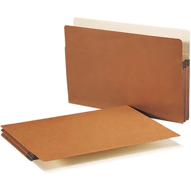 Smead 74800 File Pockets with Straight-Cut Tab