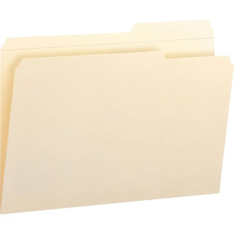 Smead 15386 File Folders with Reinforced Tab