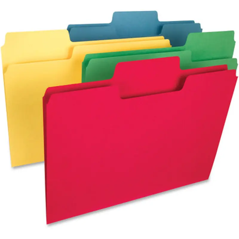 Smead 15410 SuperTab Heavyweight File Folders