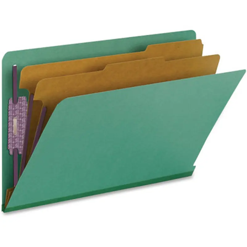 Smead 29785 End Tab Pressboard Classification Folders