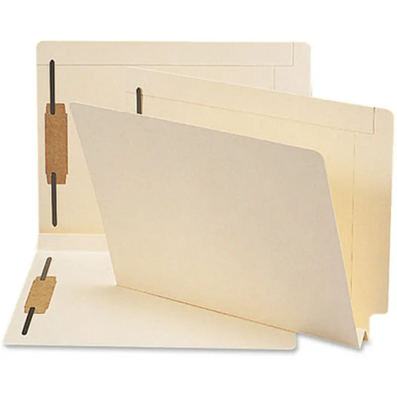 Smead 34276 Fastener File Folders with Reinforced Tab