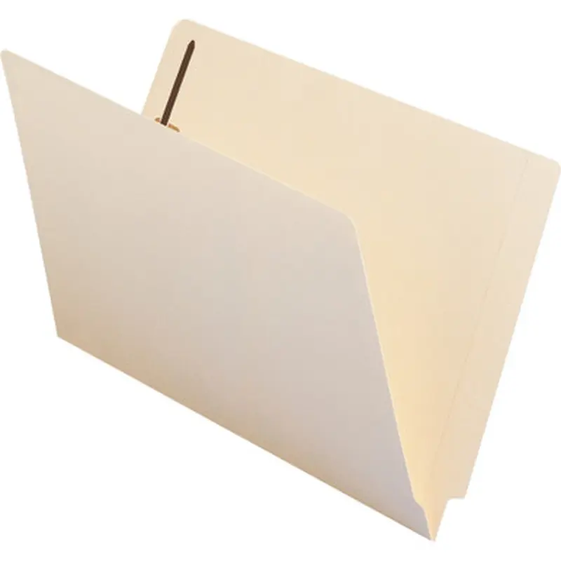 Smead 37110 Fastener File Folders with Shelf-Master Reinforced Tab
