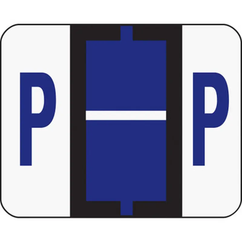 Smead 67086 BCCR Bar-Style Color-Coded Labels
