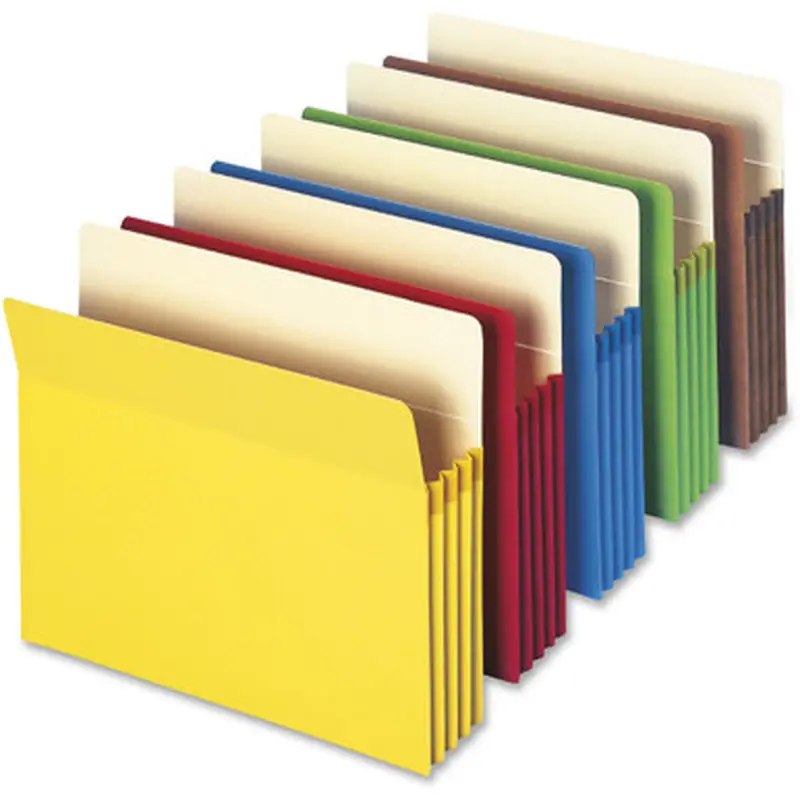 Smead 73890 File Pockets - Straight-Cut Tab