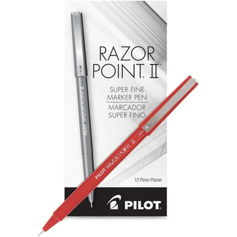 Pilot 11011 Razor Point II Marker Pens