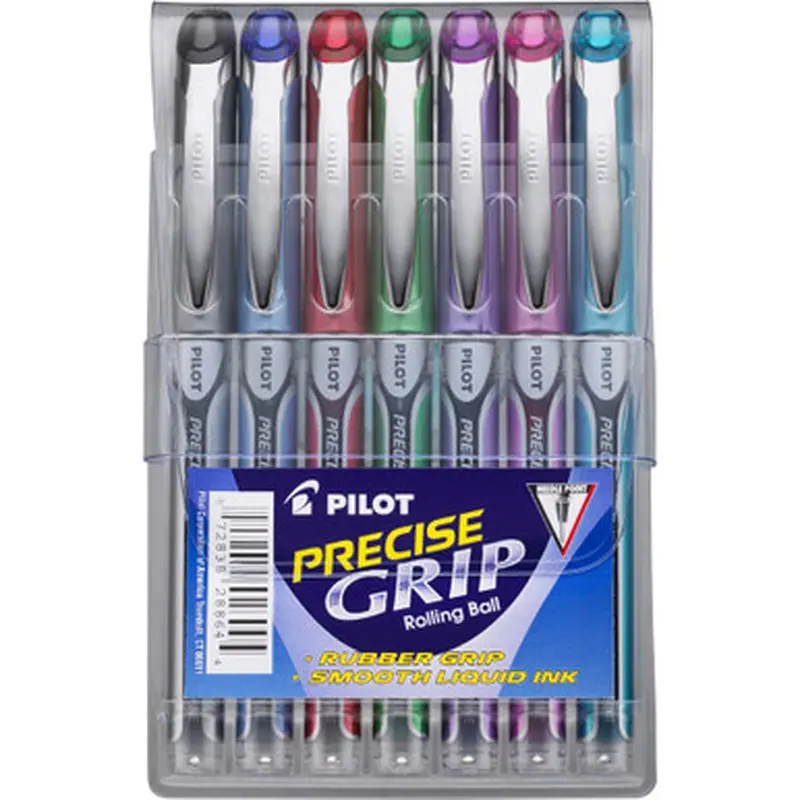 Pilot 28864 Precise Grip Extra-Fine Capped Rolling Ball Pens