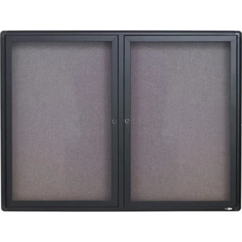 Quartet 2364L Enclosed Bulletin Board