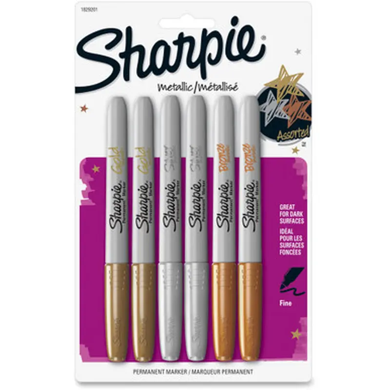 Sharpie 1829201 Metallic Permanent Markers