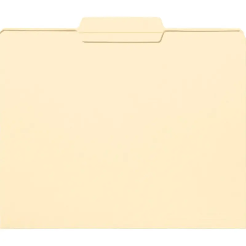 Smead 10336 File Folders with Reinforced Tab